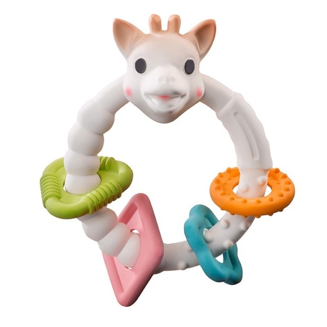 Sophie La Girafe Bitring i färg