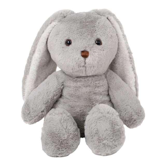 Teddykompaniet Gosedjur Kanin Maja Grå Stor