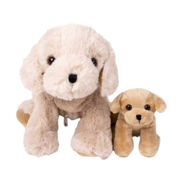 Teddykompaniet Hunden Tess med valp