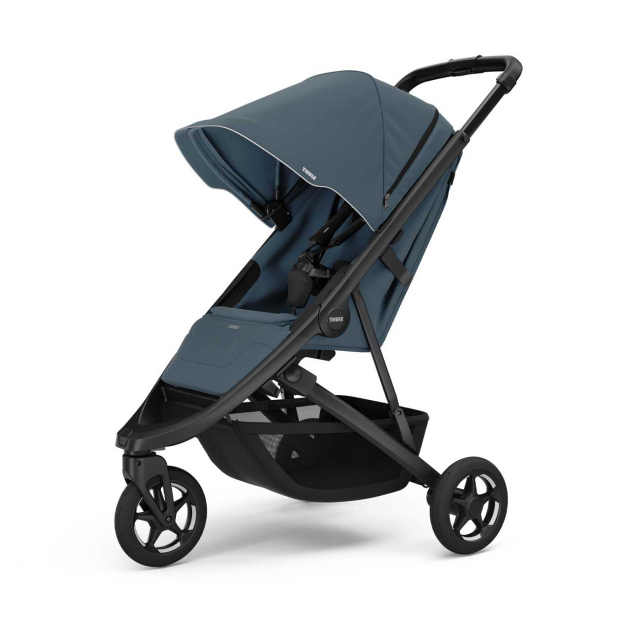 Thule Spring 2 Sittvagn Dark Slate on Black