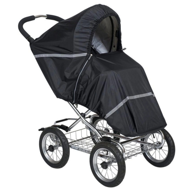 Tullsa Regnskydd Sittvagn Single Svart