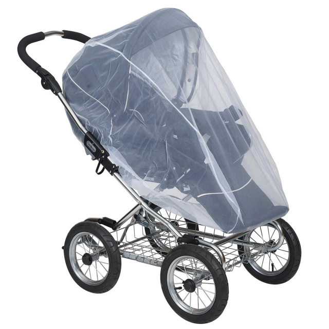 Tullsa Insektsnät till singelvagn Vit