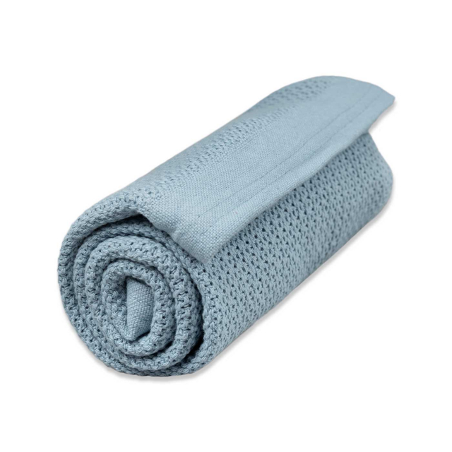 Vinter & Bloom Soft Grid Eko Gallerfilt Dim Blue