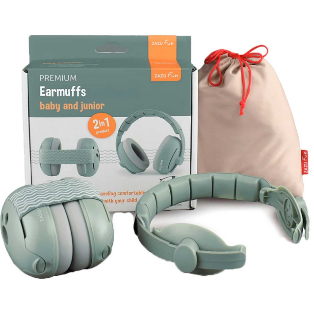 Zazu Hörselskydd Grön