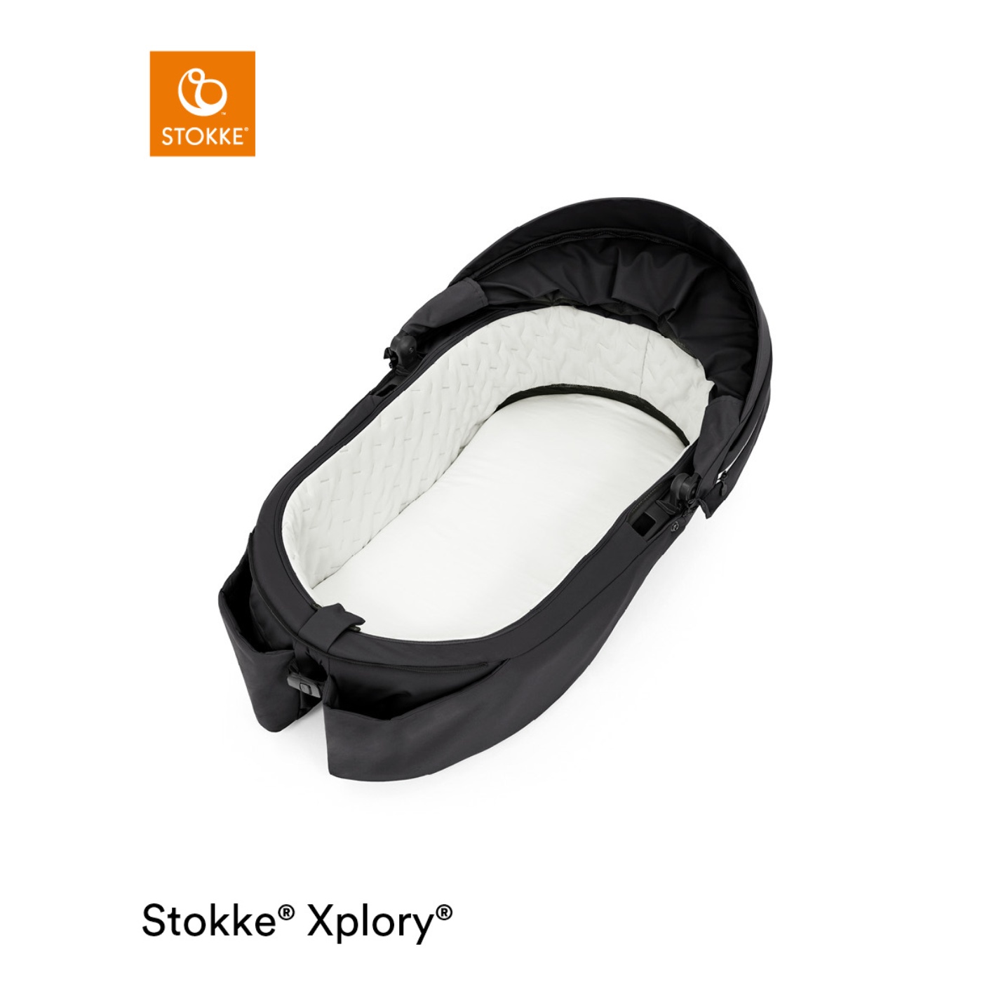 Stokke® Xplory® X Liggdel Rich Black i gruppen Barnvagnar / Varumärken / Stokke / Stokke Xplory hos Bonti (20210799)