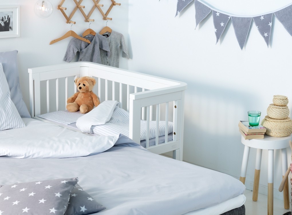 Troll bedside crib 2024 two eller sun