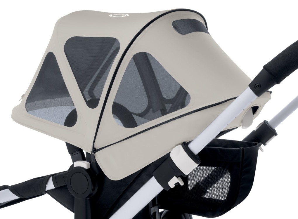 Bugaboo Donkey Breezy solsufflett Arctic Grey • Snabb leverans