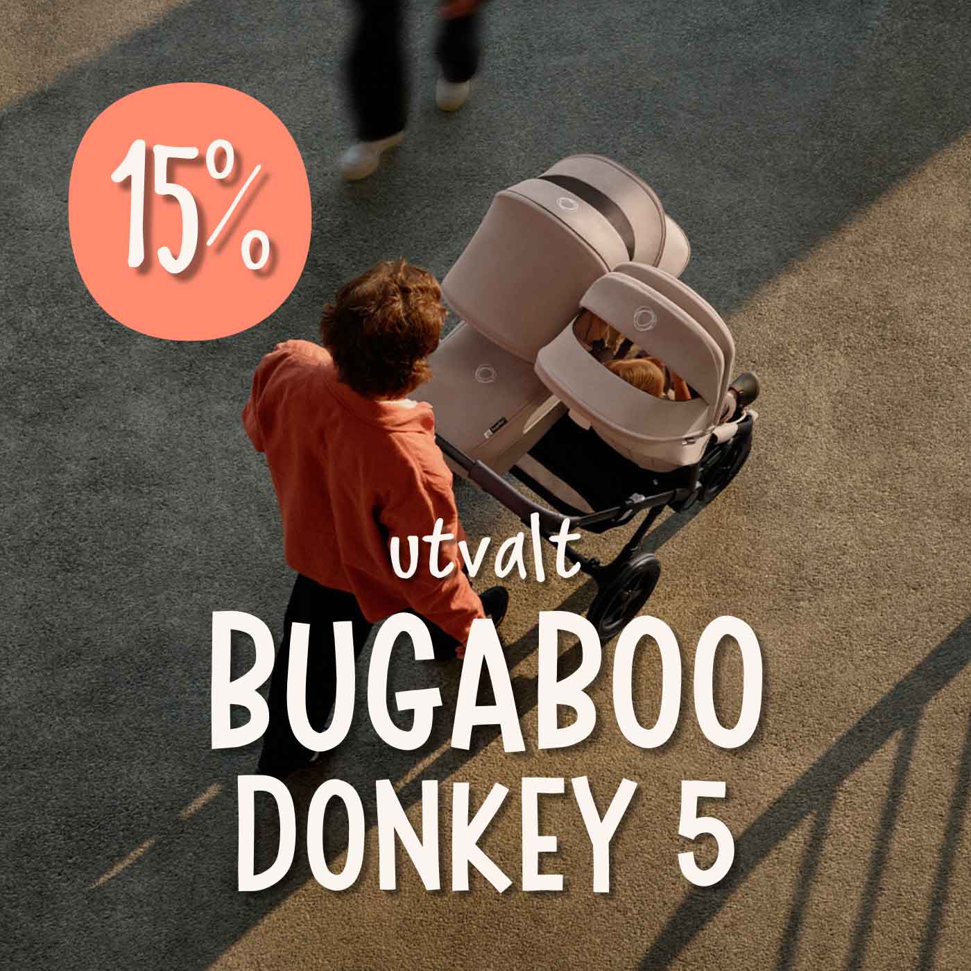 15% på Bugaboo Donkey 5 