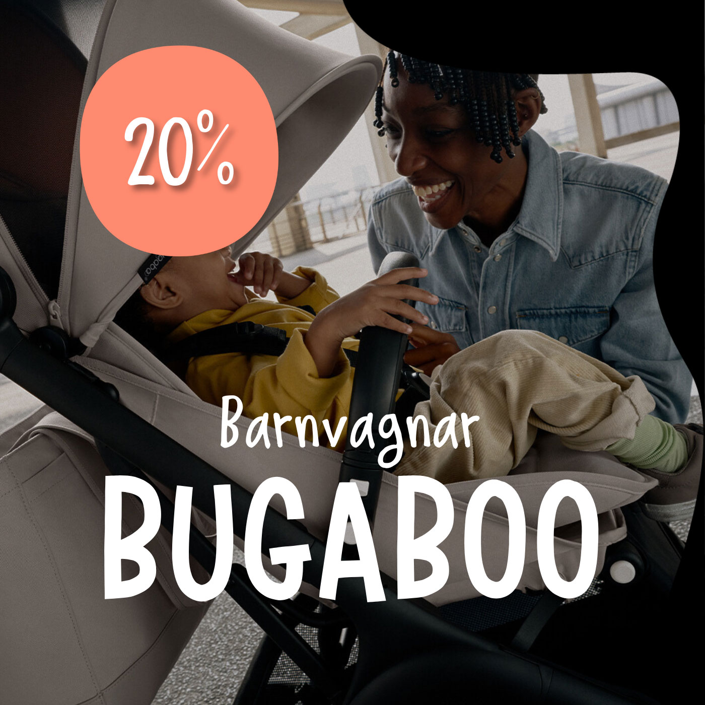 Bugaboo barnvagnar 20%