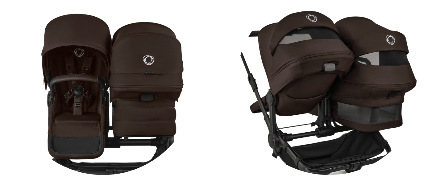 Bugaboo Donkey 6 Cocoa Brown Liggdel Sittdel