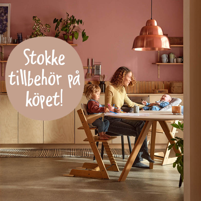 Stokke Tripp Trapp Baby Set på köpet!