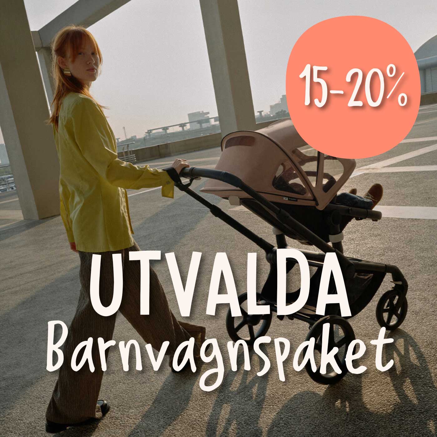 15-20% utvalda barnvagnspaket