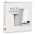 Les Enfants Snuttefiltar Bambu Muslin 3-pack Grå/Vit i gruppen Babytillbehör / Sova / Swaddles hos Bonti (02-0102)