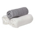 Les Enfants Snuttefiltar Bambu Muslin 3-pack Grå/Vit i gruppen Babytillbehör / Sova / Swaddles hos Bonti (02-0102)
