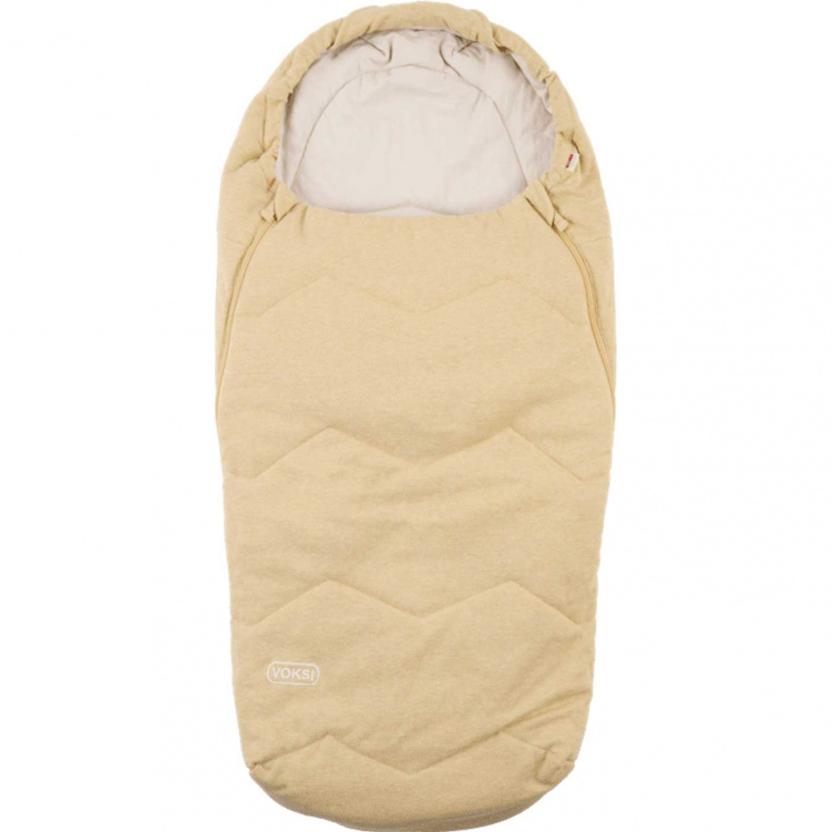 Voksi Åkpåse Breeze Light Kind Yellow i gruppen Barnvagnar / Barnvagnstillbehör / Åkpåsar / Tunnare åkpåsar hos Bonti (11016687-KindYellow-solid)