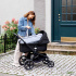 Voksi Carry Me Babylift Misty Blue i gruppen Barnvagnar / Barnvagnstillbehör / Mjukliftar hos Bonti (11036251-mistyblue-Leaf)