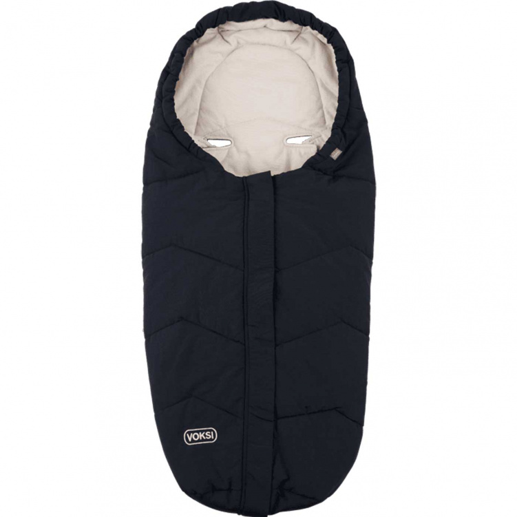 Voksi Åkpåse Move Light Black i gruppen Barnvagnar / Barnvagnstillbehör / Åkpåsar / Tunnare åkpåsar hos Bonti (11045352Black-0-15Ysolid)