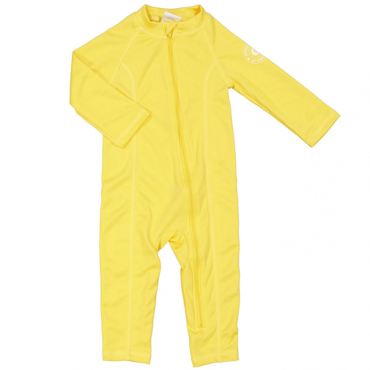 Geggamoja UV-dräkt Baby Yellow 50/56 i gruppen Kampanjer / Outlet / Outlet Barnkläder & accessoarer hos Bonti (20210048)