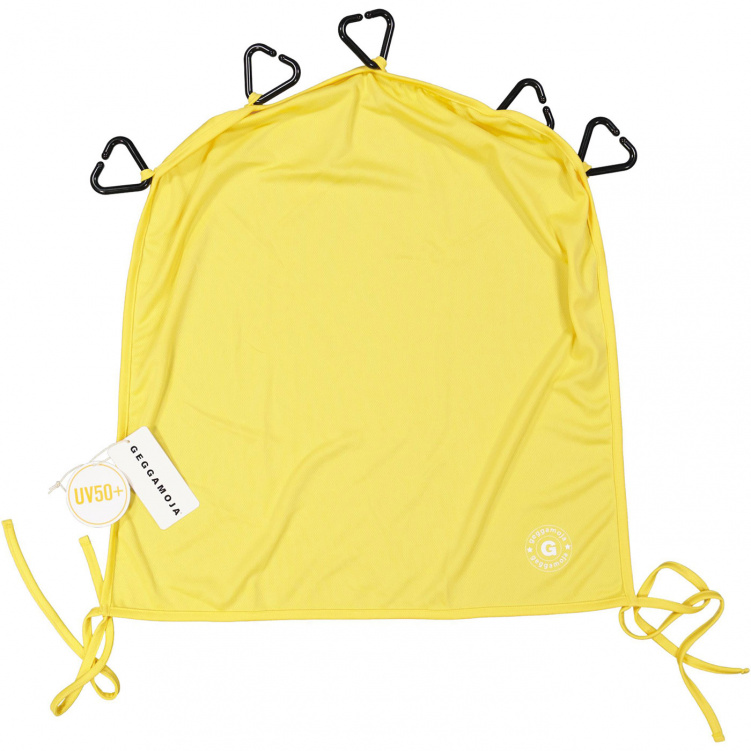 Geggamoja UV-gardin till vagn Yellow i gruppen Resa med barn / Sol och bad / UV-filtar hos Bonti (20210082)