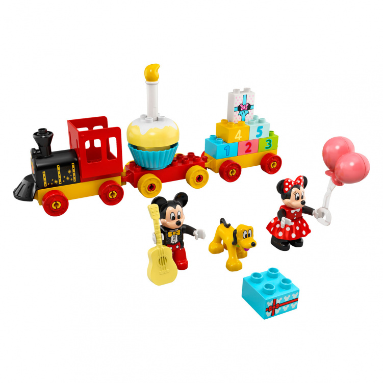 LEGO DUPLO Disney 10941 Musse och Mimmis födelsedagståg i gruppen Leksaker / Byggklossar & byggleksaker / LEGO / LEGO DUPLO hos Bonti (20210347)