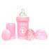 Twistshake Nappflaska Anti-Colic 180ml Pastel Pink i gruppen Babytillbehör / Äta och mata / Nappflaskor och dinappar hos Bonti (20210401)