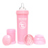 Twistshake Nappflaska Anti-Colic 330ml Pastel Pink i gruppen Babytillbehör / Äta och mata / Nappflaskor och dinappar hos Bonti (20210415)