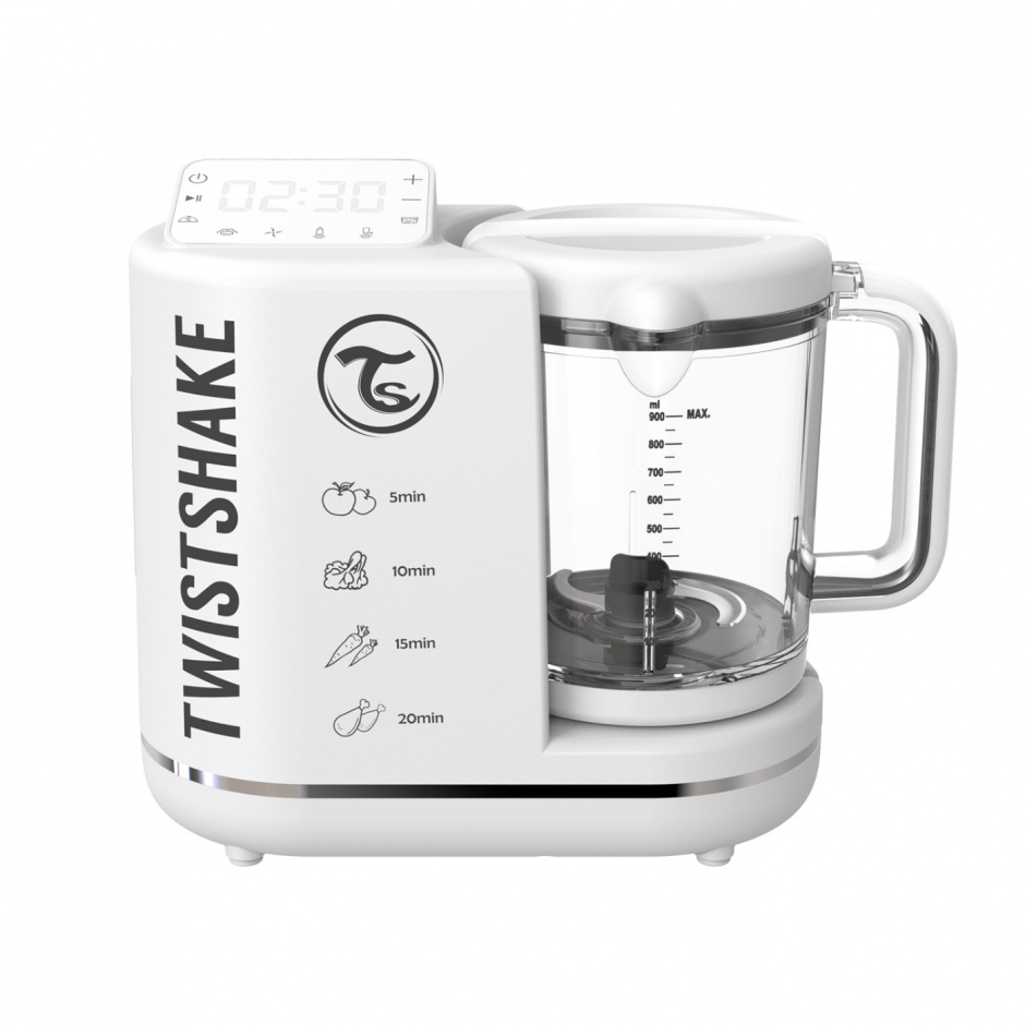 Twistshake 6in1 Baby Food Processor White • Snabb leverans • Bonti