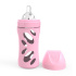 Twistshake Nappflaska Anti-Colic Glas 260ml Pastel Pink i gruppen Babytillbehör / Äta och mata / Nappflaskor och dinappar hos Bonti (20210589)