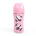 Twistshake Nappflaska Anti-Colic Glas 260ml Pastel Pink i gruppen Babytillbehör / Äta och mata / Nappflaskor och dinappar hos Bonti (20210589)