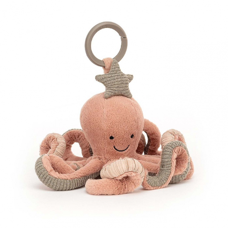 Little Jellycat Odell Octopus Aktivitetsleksak i gruppen Kampanjer / Outlet / Outlet Leksaker / Outlet Leksaker 0-1 år hos Bonti (20210872)