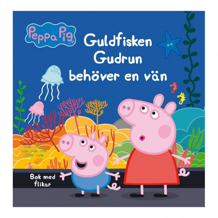 Greta Gris Kartongbok Guldfisken Gudrun behöver en vän i gruppen Leksaker / Barnböcker hos Bonti (20210963)