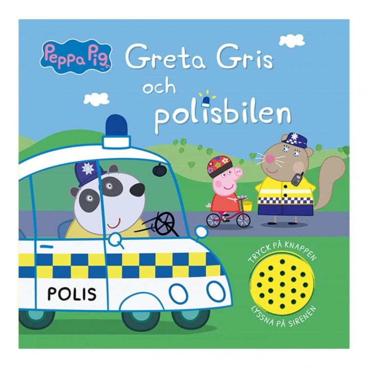 Greta Gris Kartongbok Greta Gris och Polisbilen i gruppen Kampanjer / Outlet / Outlet Leksaker / Outlet Leksaker 1-2 år hos Bonti (20210964)