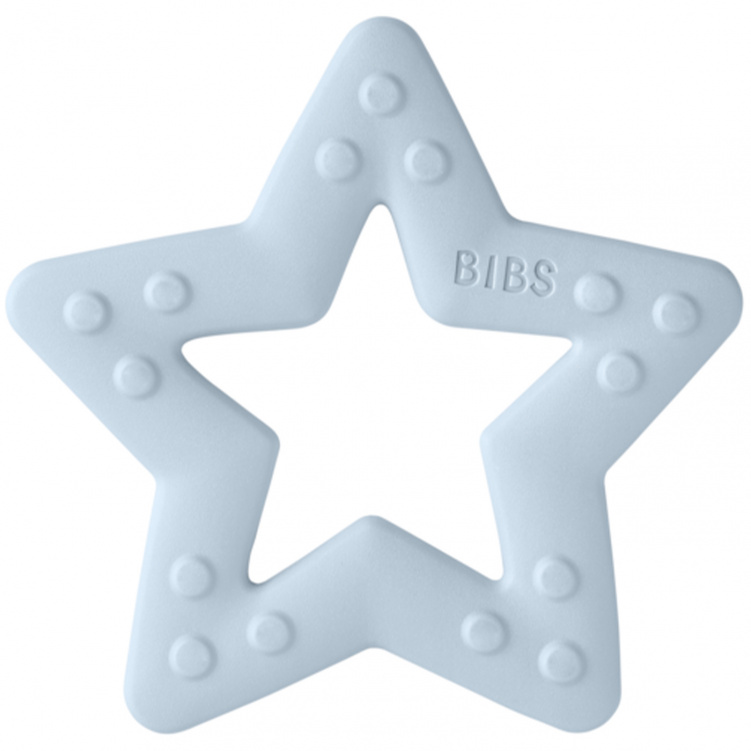 BIBS Baby Bitleksak Star Baby Blue i gruppen Leksaker / Babyleksaker / Bitleksaker hos Bonti (20211593)
