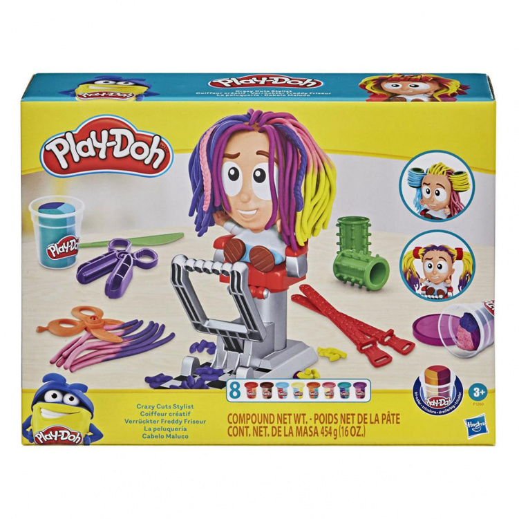 Play-Doh Endless Fuzzy Pumper Lekset Frisör i gruppen Leksaker / Kreativitet & pyssel hos Bonti (202117515)
