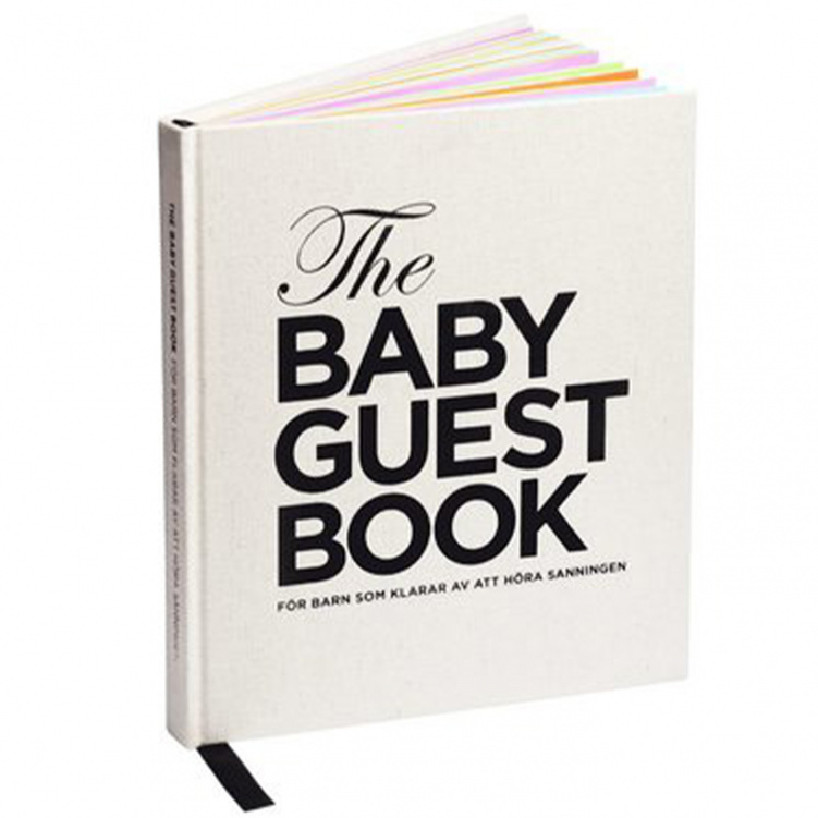 The baby guest book i gruppen Leksaker / Barnböcker hos Bonti (2024445)