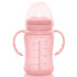 Everyday Baby Pipmugg Glas Healthy+ Rose Pink i gruppen Babytillbehör / Äta och mata / Muggar, flaskor och glas hos Bonti (2024715)