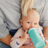 Everyday Baby Nappflaska Glas Healthy+ 240ml Mint Green i gruppen Babytillbehör / Äta och mata / Nappflaskor och dinappar hos Bonti (2024727)