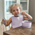 Everyday Baby Skål Silikon Light Lavender i gruppen Babytillbehör / Äta och mata / Tallrikar och skålar hos Bonti (2025728)