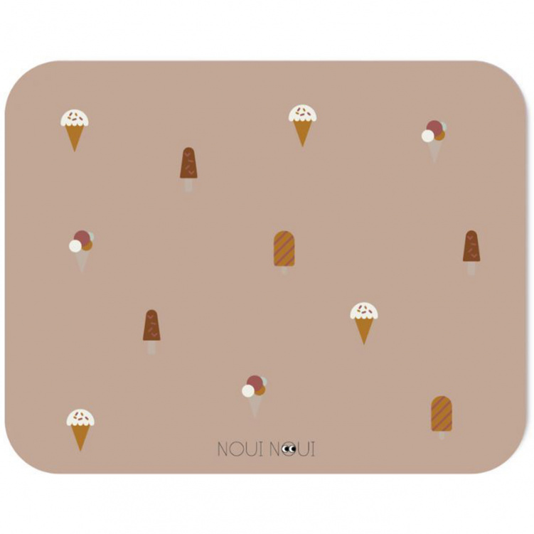 NOUI NOUI Underlägg Ice Cream Rose i gruppen Babytillbehör / Äta och mata / Underlägg hos Bonti (2026657)