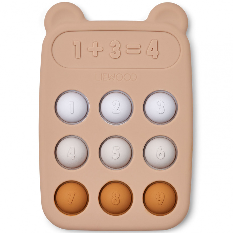 Liewood Anne Pop Toy Calculator/Pale tuscany mix i gruppen Leksaker / Babyleksaker / Aktivitetsleksaker hos Bonti (230000256)