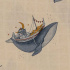 Konges Slöjd Muslinfilt Whale Boat 3-pack i gruppen Babytillbehör / Sova / Bädda för sommartider hos Bonti (230000772)