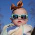 Geggamoja Solglasögon Baby Grön 0-1.5 år i gruppen Resa med barn / Sol och bad / Solglasögon hos Bonti (230003147)