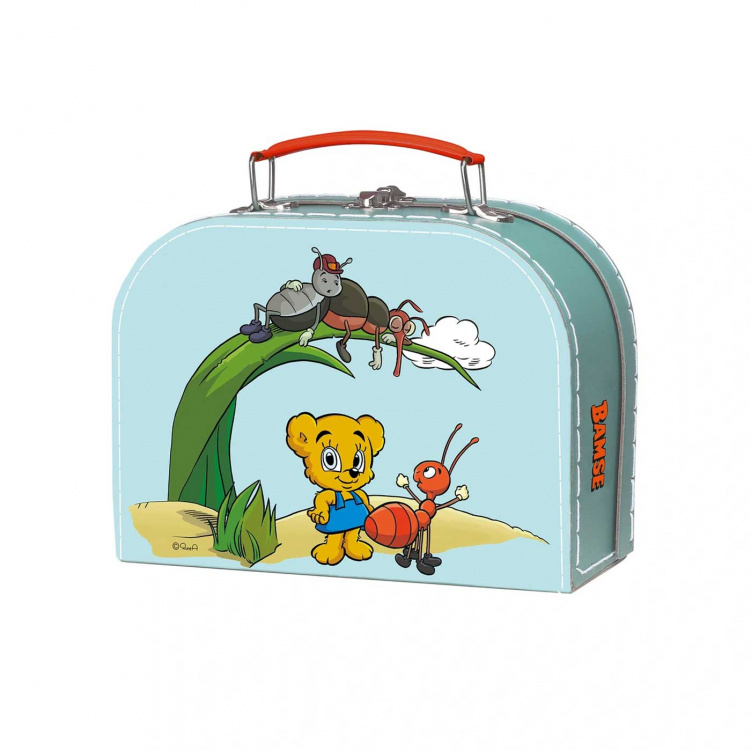 Bamse Resväska Turkos 25 cm i gruppen Leksaker / Populära varumärken / Micki Leksaker hos Bonti (230003871)