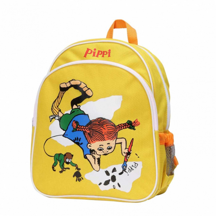 Pippi Ryggsäck Gul i gruppen Presenttips / Presenttips 3 år hos Bonti (44376500)