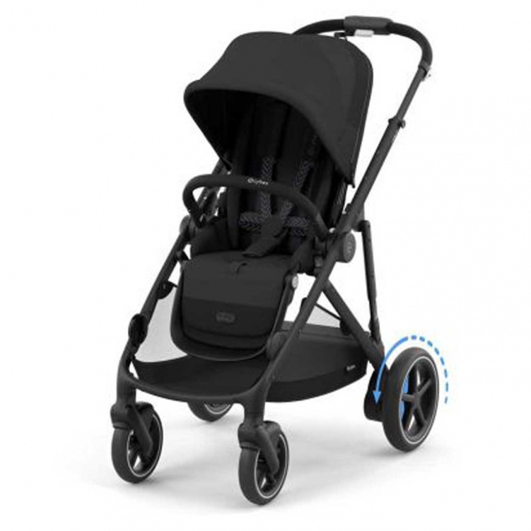 Cybex e-Gazelle S Moon Black i gruppen Barnvagnar / Varumärken / Cybex hos Bonti (524000517)