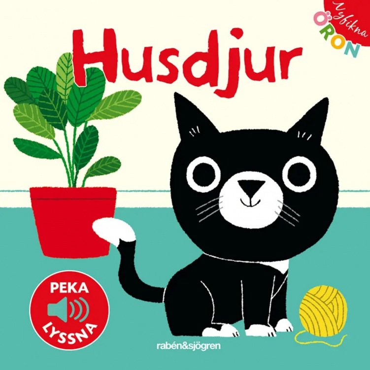 Pekbok Nyfikna Öron Husdjur i gruppen Presenttips / Presenter under 300 kr hos Bonti (9789129678772)
