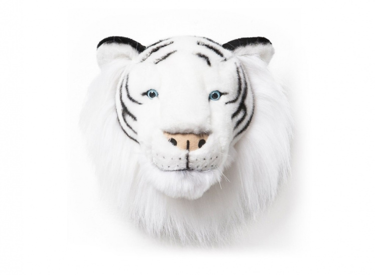 Troféhuvud, vit tiger i gruppen Möbler och inredning / Inredningsdetaljer hos Bonti (99900106)