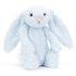 Jellycat Bashful Blue Bunny Gosedjur M i gruppen Kampanjer / Outlet / Outlet Leksaker / Outlet Leksaker 0-1 år hos Bonti (99900796)