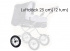 Hesba lufthjul 25 cm komplett i gruppen Barnvagnar / Reservdelar / Hjul och innerslangar hos Bonti (99901468)