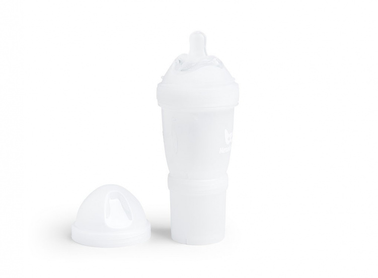 Herobility Hero Bottle 140 ml vit i gruppen Babytillbehör / Äta och mata / Nappflaskor och dinappar hos Bonti (99902200)